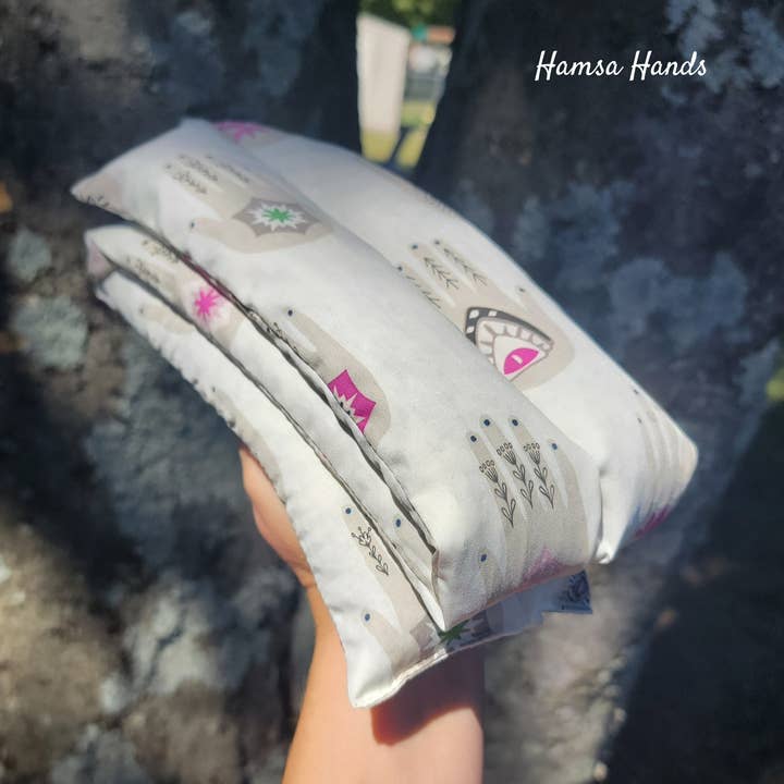 Calm Your Vibes – Engroshandel Varmt/koldt kompres – Aromaterapi Varm/Koldvægtet Halsindpakning - Moon & Sky 1