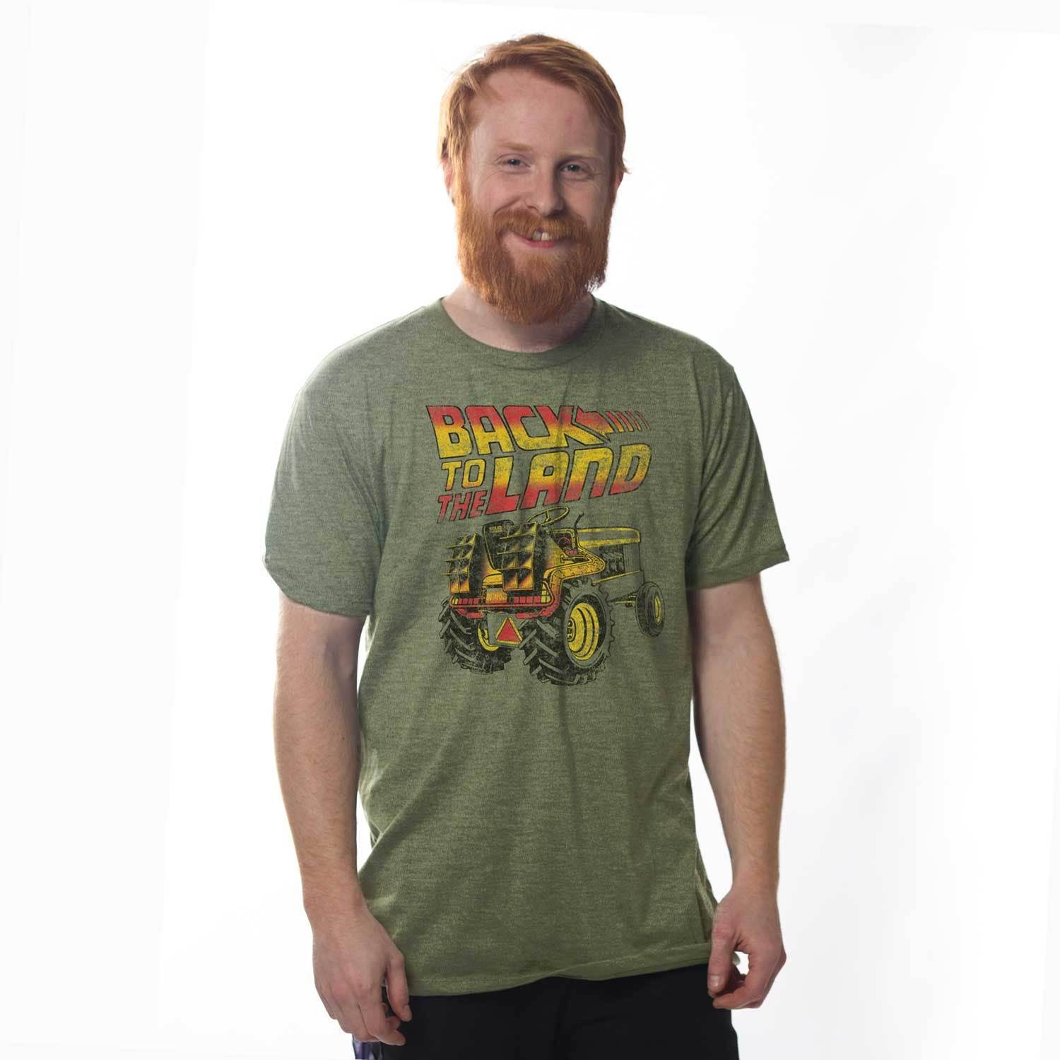 Solid Threads – wholesale Screen printed t-shirt – unisex – Back to the Land T-shirt1