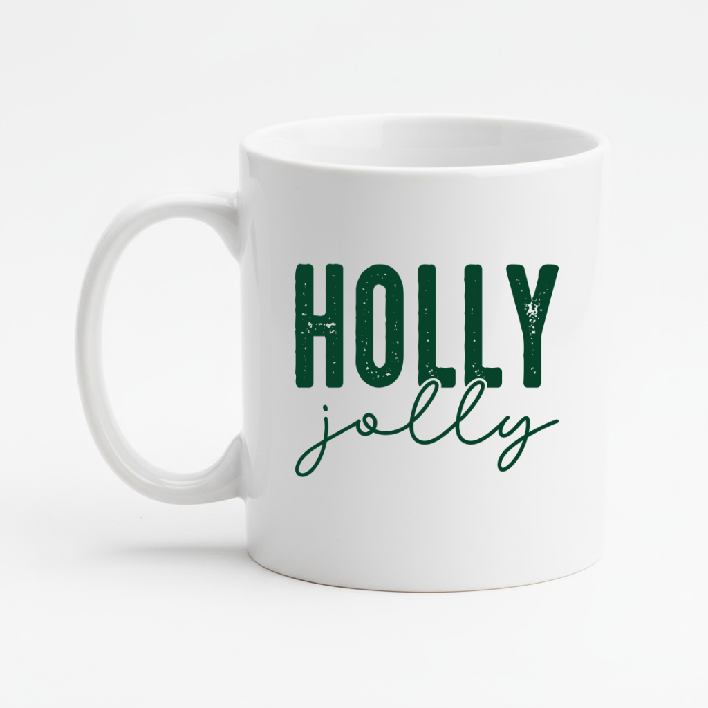Fuzzy Loon Designs - Wholesale Coffee Mug - Holly Jolly Mug0