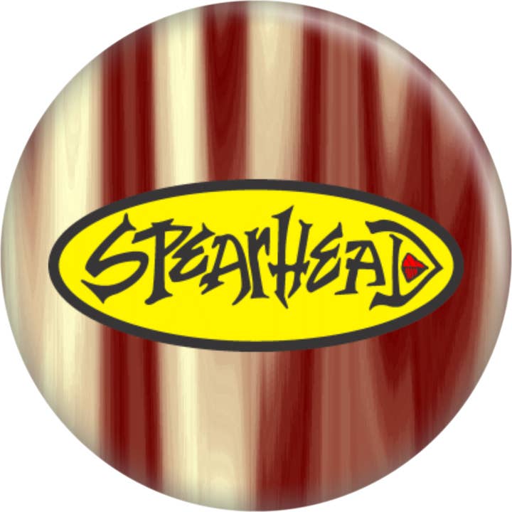Pin-on Button - 1.25 Inch - Spearhead for wholesale by Square Deal Recordings & Supplies