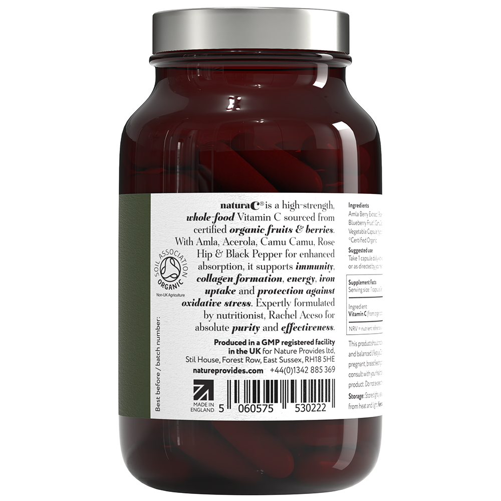 Nature Provides – wholesale Oral supplement/vitamin – naturaC | Organic whole-food Vitamin C (225mg) 90 Capsules5