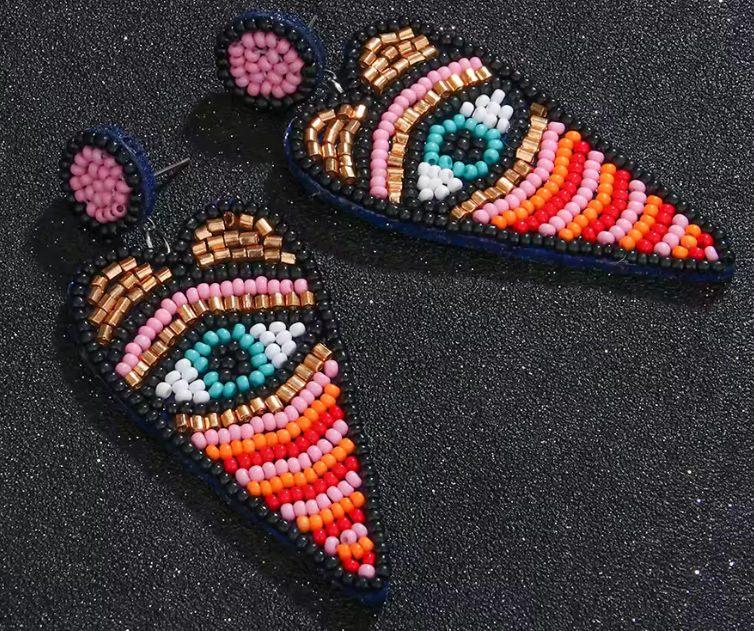 Pop Rock Park - Wholesale Dangle Earrings - Eyes On You Earrings1