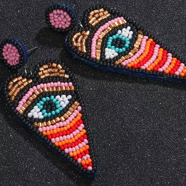 Pop Rock Park - Wholesale Dangle Earrings - Eyes On You Earrings1
