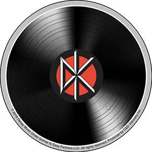 Autocollant de disque vinyle Dead Kennedys DK pour la vente par Gypsy Rose