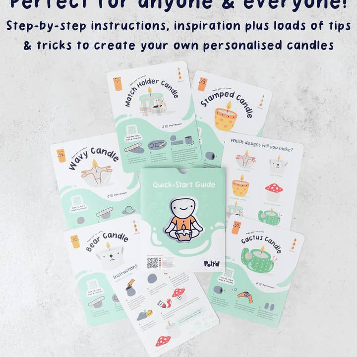 Pott'd - Wholesale DIY Craft Kit - Home Pottery Candle Making Kit3