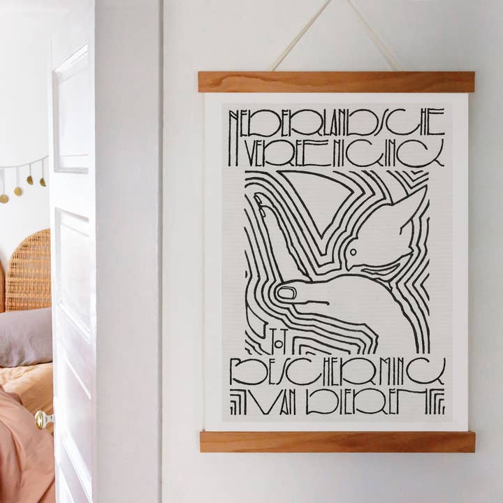 Dutch Society for the Protection of Animals Art Print for wholesale by Cynefn