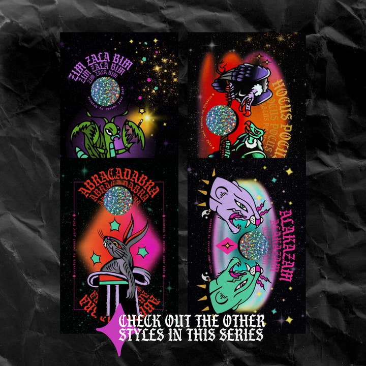 Cosmic Butcher - Wholesale Everyday Greeting Card - HOCUS POCUS Magic Scratch Off Fortune Card | Witchy Gifts7