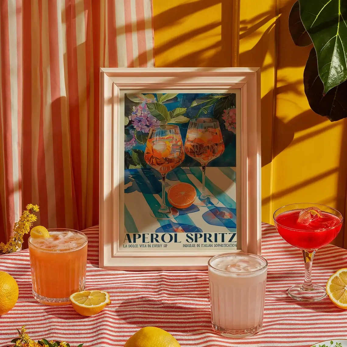 Mother & Sun Studio - Wholesale Poster - Aperol Spritz Print Poster2