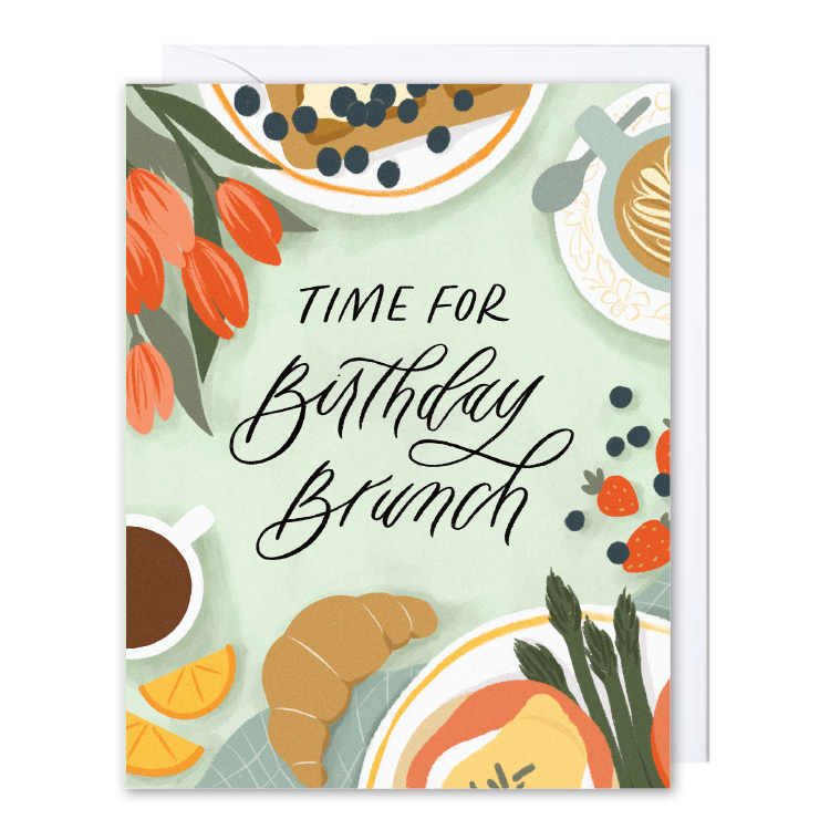 Selah Paper – wholesale Birthday card – Birthday Brunch Card0