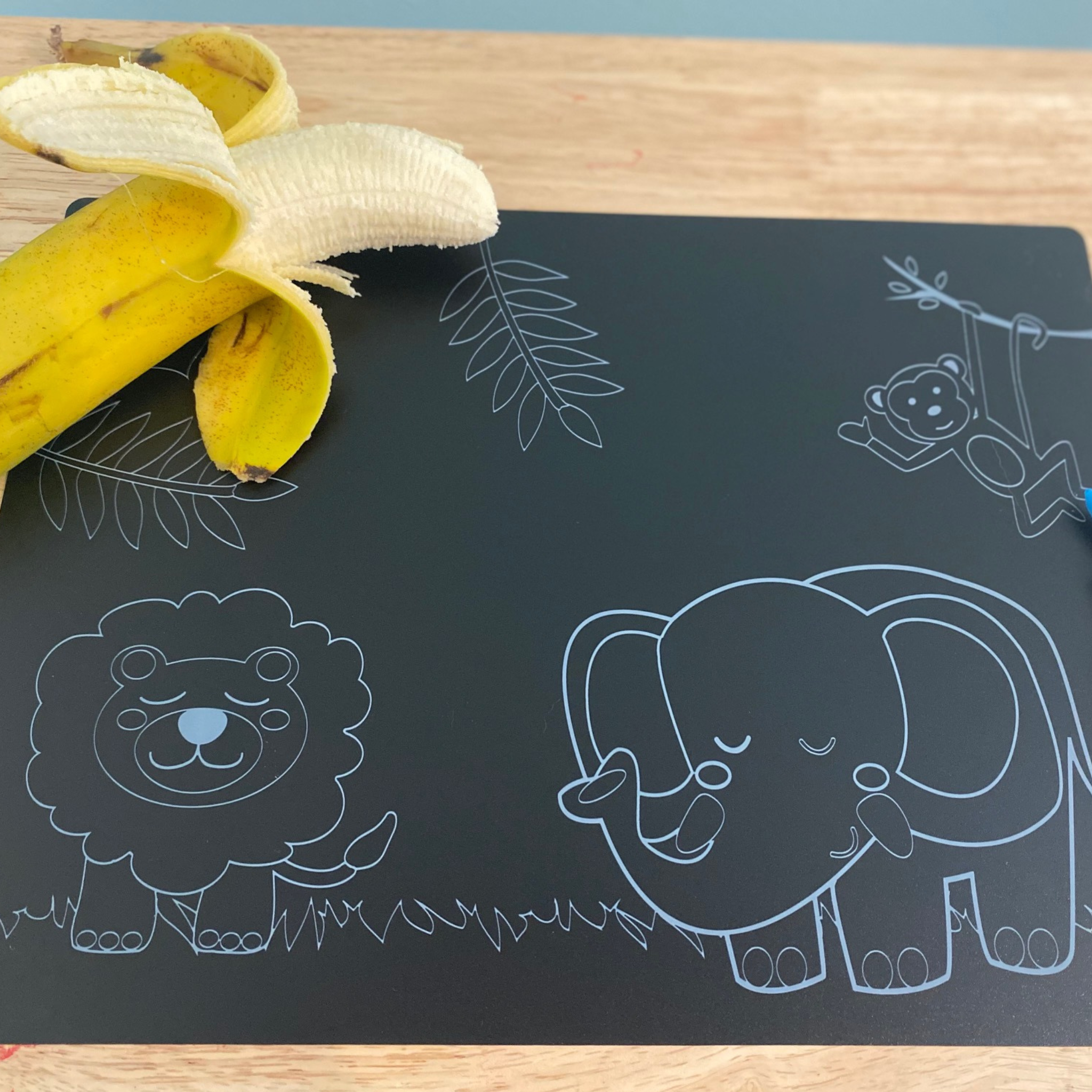 Imagination Starters – Engroshandel Malebog - Børn og baby – Jungle Farvelægnings Rejsemåtte 9x122