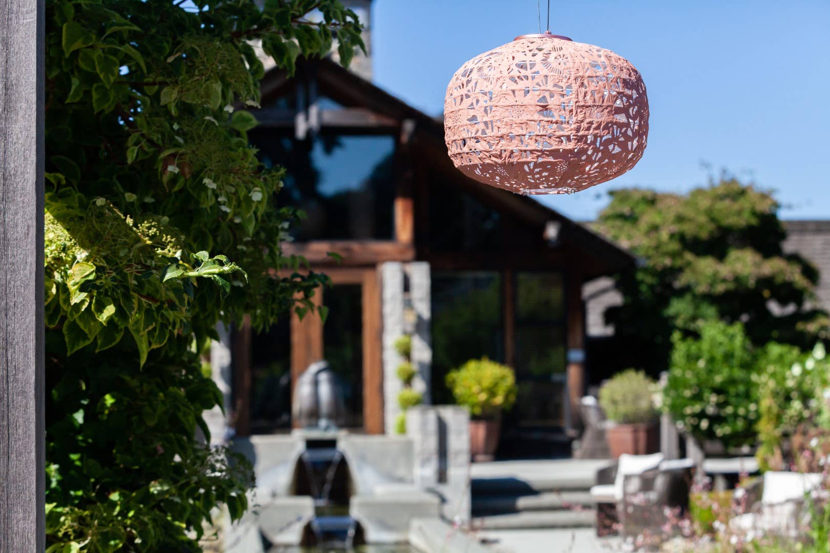 Allsop Home & Garden - Wholesale Outdoor/Lawn Light - Stella Square Sunflower 11" Solar Lantern - Clay6