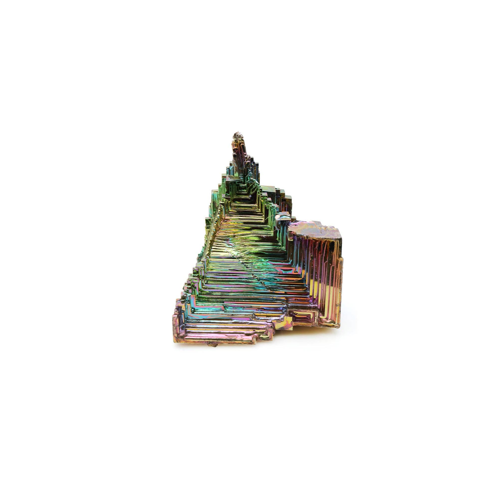 GemMartUSA - Wholesale Spiritual Stone/Crystal - Bismuth Crystal Rainbow XXL Specimen Mineral Decor Rock