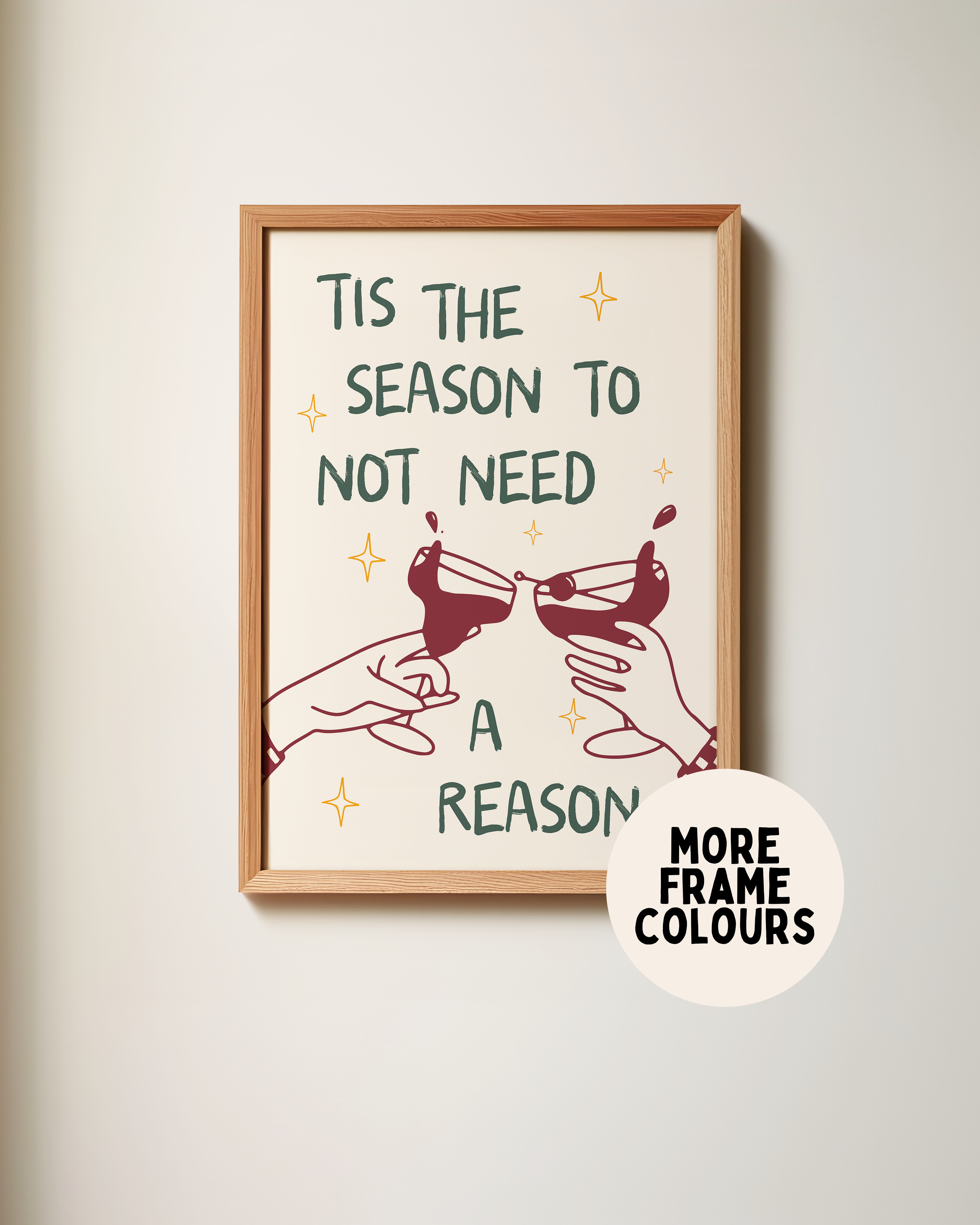 Wisdom and Wonder Designs - Vendita all'ingrosso Stampa artistica - È la stagione in cui non serve una ragione | Stampa d'arte natalizia8