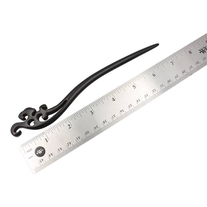 Real Sic – Alfinete de cabelo por atacado – Pauzinho de Sândalo Natural - Bastão de Cabelo de Madeira (Água)4