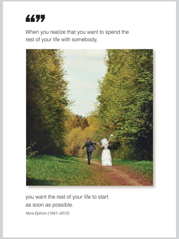 When you realize Wedding Congrats Greeting Card for wholesale by The Borealis Press Inc