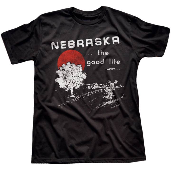 T-shirt Nebraska Good Life pour la vente par Solid Threads