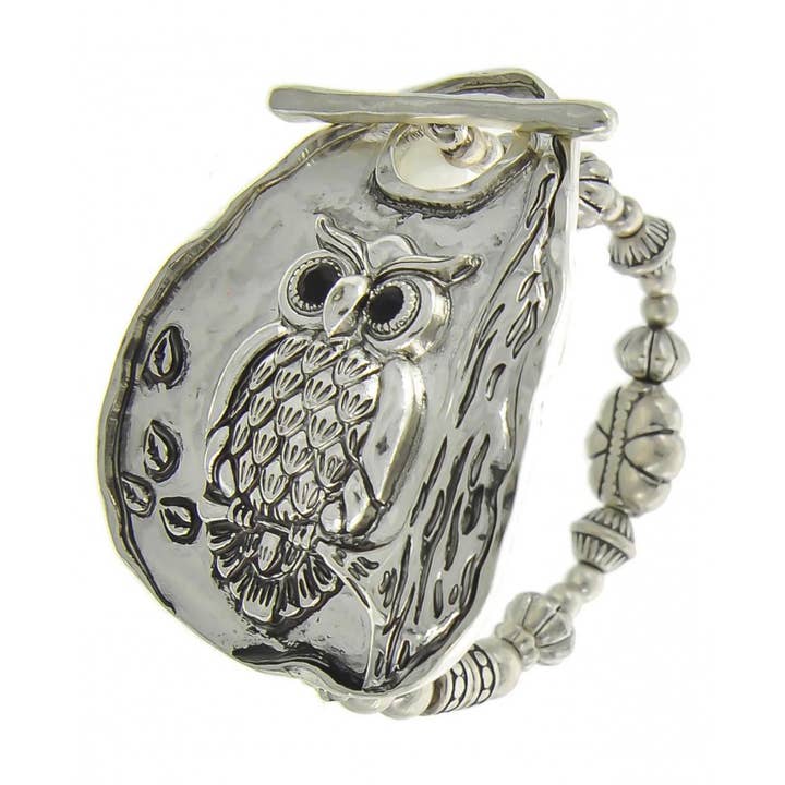 Pulsera elástica con cuentas y cierre de búho de Halloween FR3878 para venta al por mayor de 0011 PREMIERE