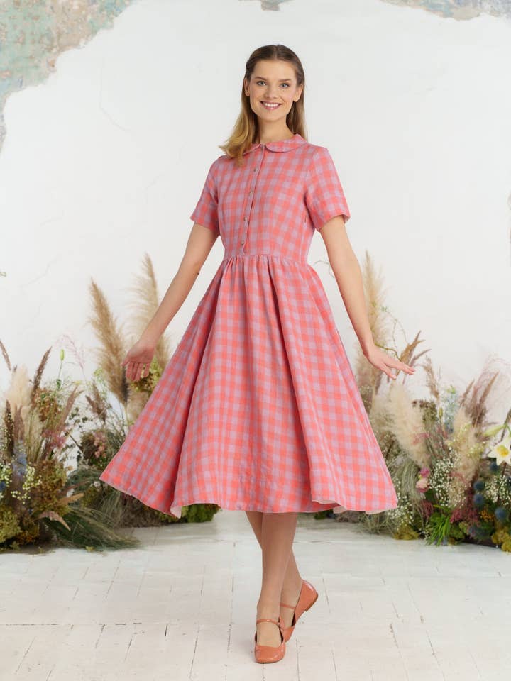 Son de Flor - Wholesale Dress - Women's - Classic Dress, Short Sleeve20