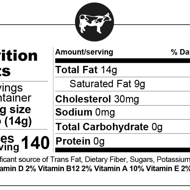 Fatworks - Wholesale Cooking Oil - Cultured Ghee Made From 100% Organic Butter 7.5 OZ1