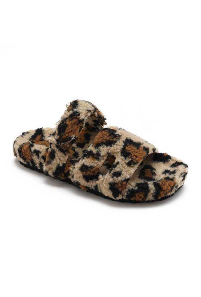 Joia Paris - Wholesale Mules - Women's - Mule flat slipper with trendy fur 83XQ5