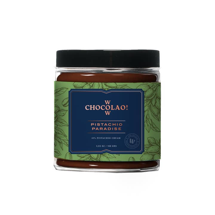 Pistachio Paradise Spread - 250ml for wholesale by WOW Chocolao!