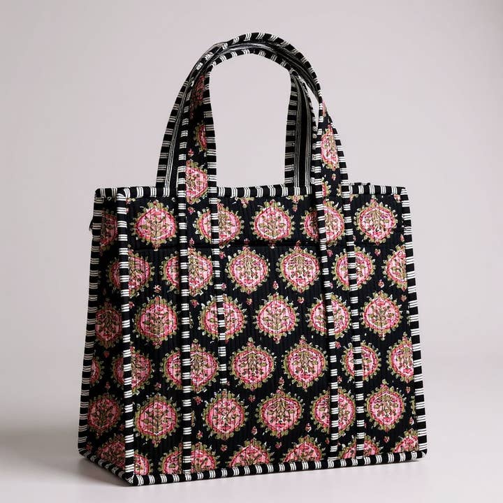 Black Tote for wholesale by Feel The Cotton Inc