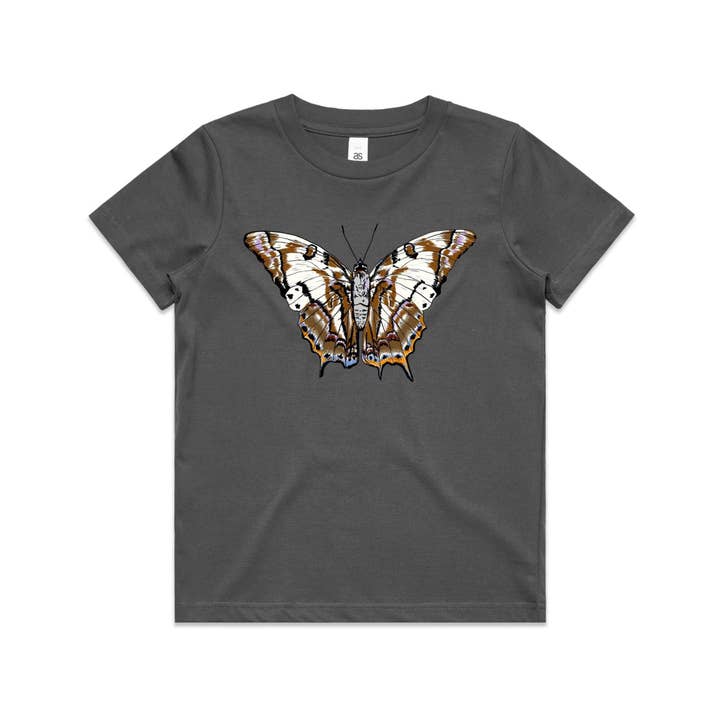 High Tees - Wholesale Screen Printed T-Shirt - Kids - Tailed Emperor Butterfly Kids T shirt1