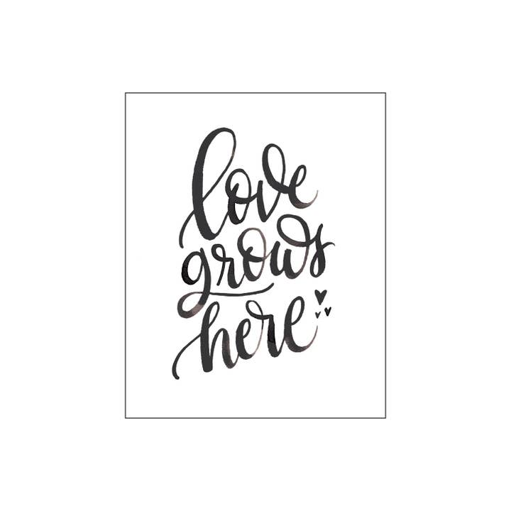Love Gere Gere print por atacado de Katie Elizabeth Lettering