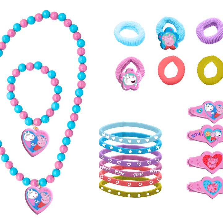 Joy Toy - Wholesale Toy Set - Kids - PEPPA PIG ACCESSORY SET 18 PIECES1