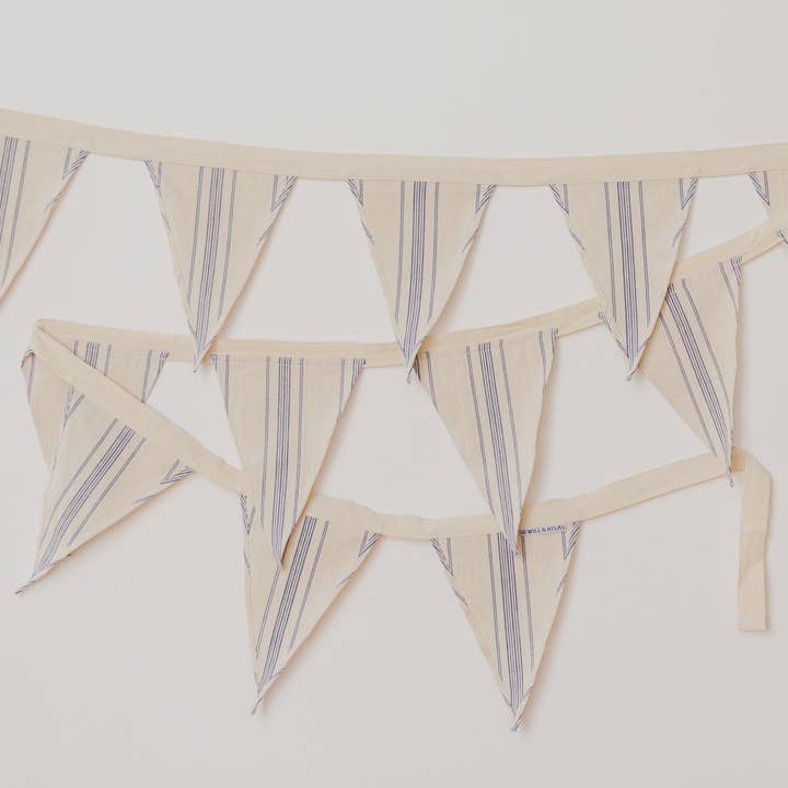 Will & Atlas - Wholesale Bunting/Garland - Striped Cotton Bunting2