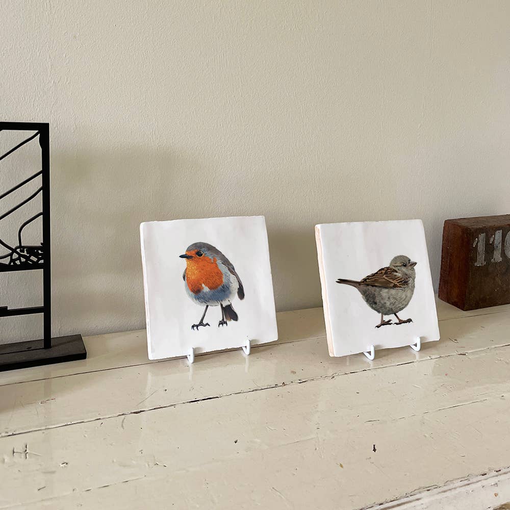 MYRTE - Wholesale Wall Tile - House Sparrow B – Vintage Style Tile2