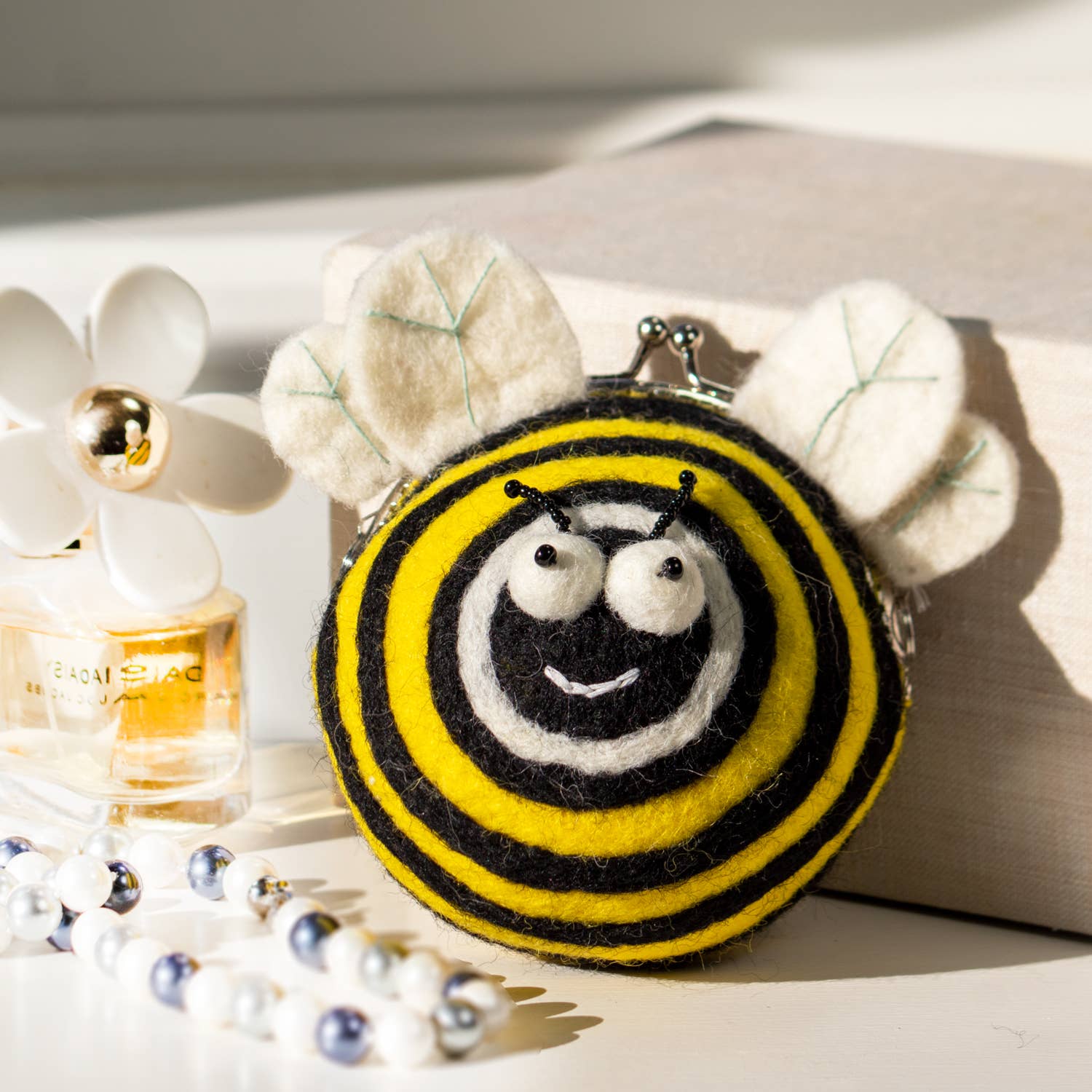 dZi Handmade - Wholesale Clutch Bag - Women's - Bumblebee Critter Clutch3
