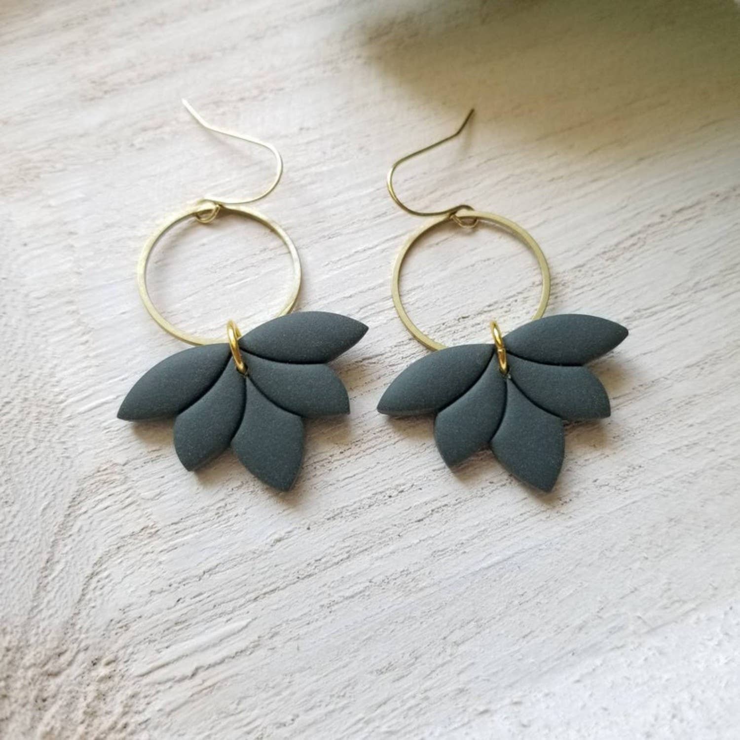 POLYMER CLAY // super lightweight // hypoallergenic and nickel free // statement earring