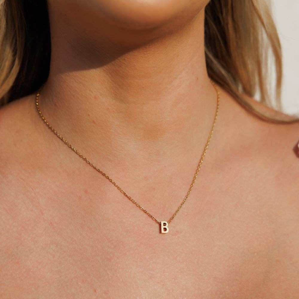 Silk oil of Morocco – Großhandel Kette mit Anhänger/Charm – Initiale Halskette | Amici by Ella2