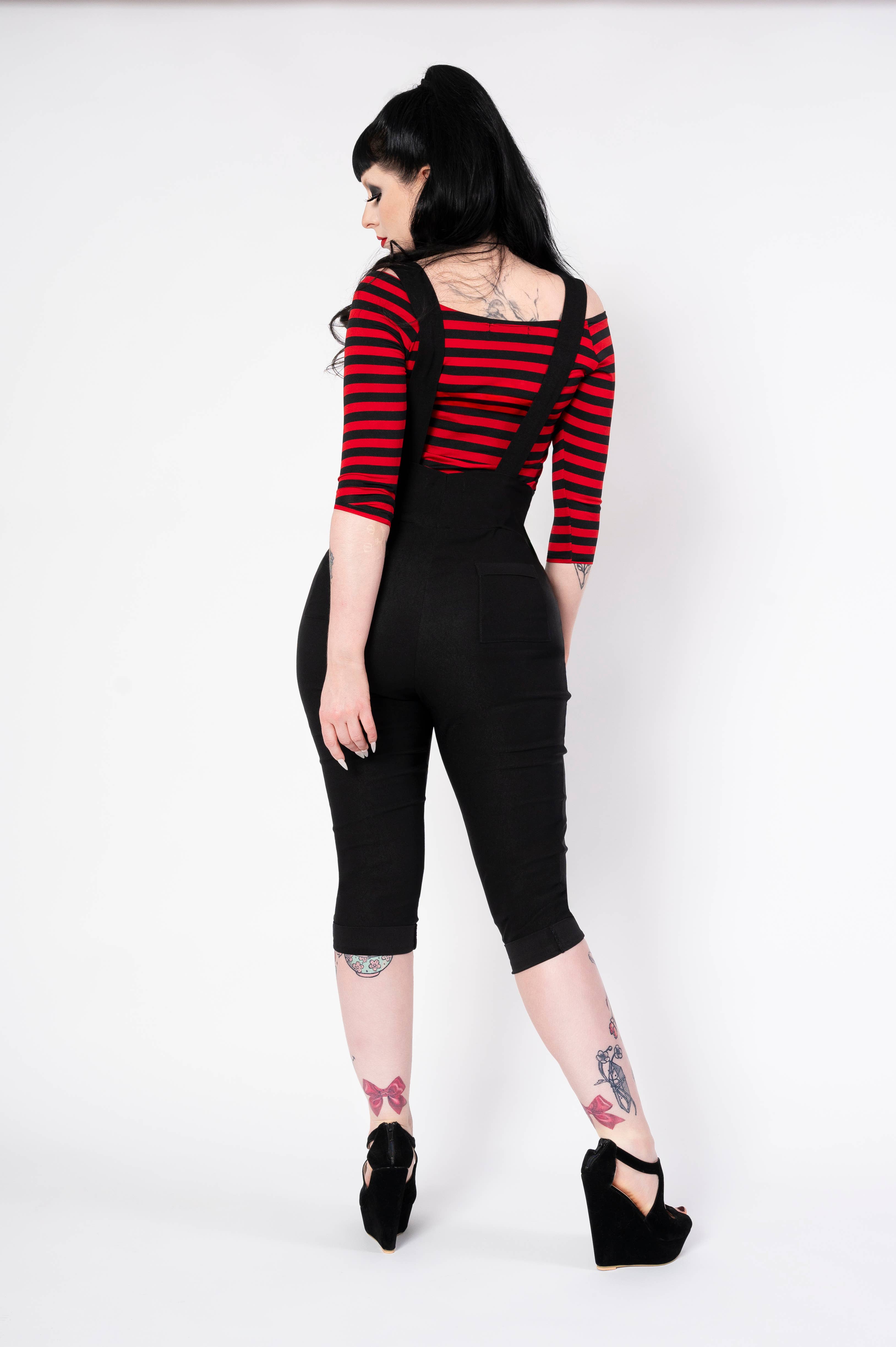 Putré-Fashion - Wholesale Shorts - Women's - Mansfields capris - Black2