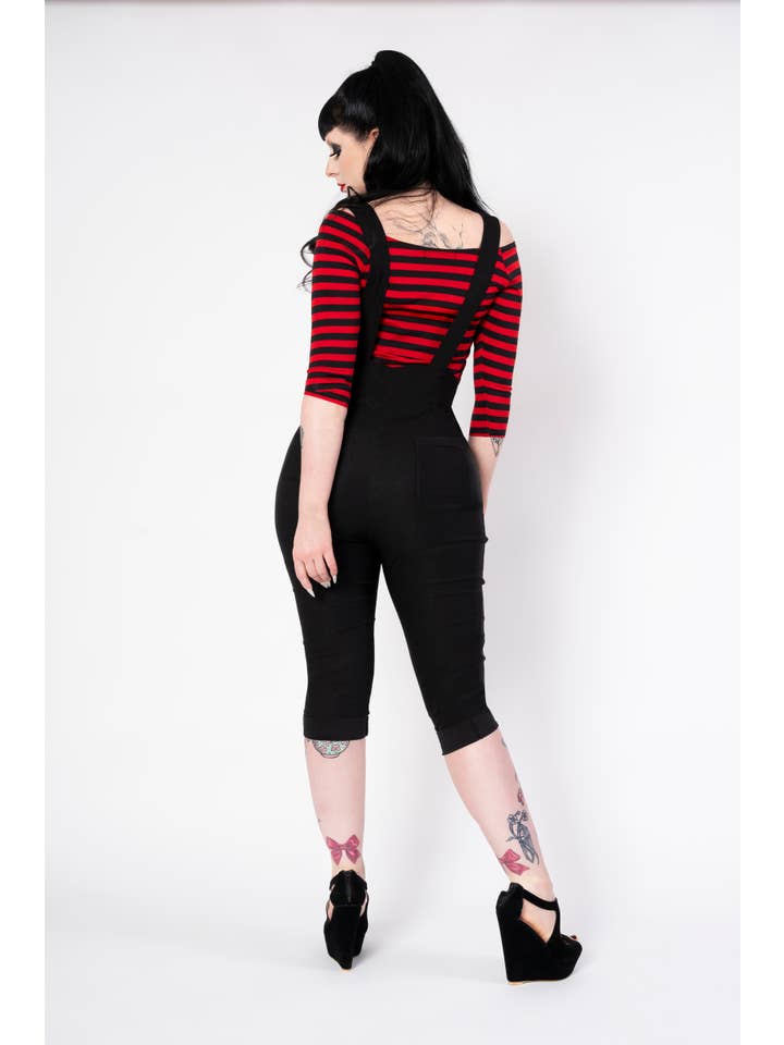 Putré-Fashion - Wholesale Shorts - Women's - Mansfields capris - Black2