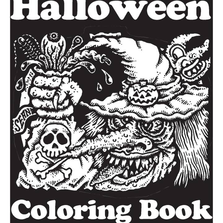Halloween Coloring Book 2 for wholesale by GOBLINKO