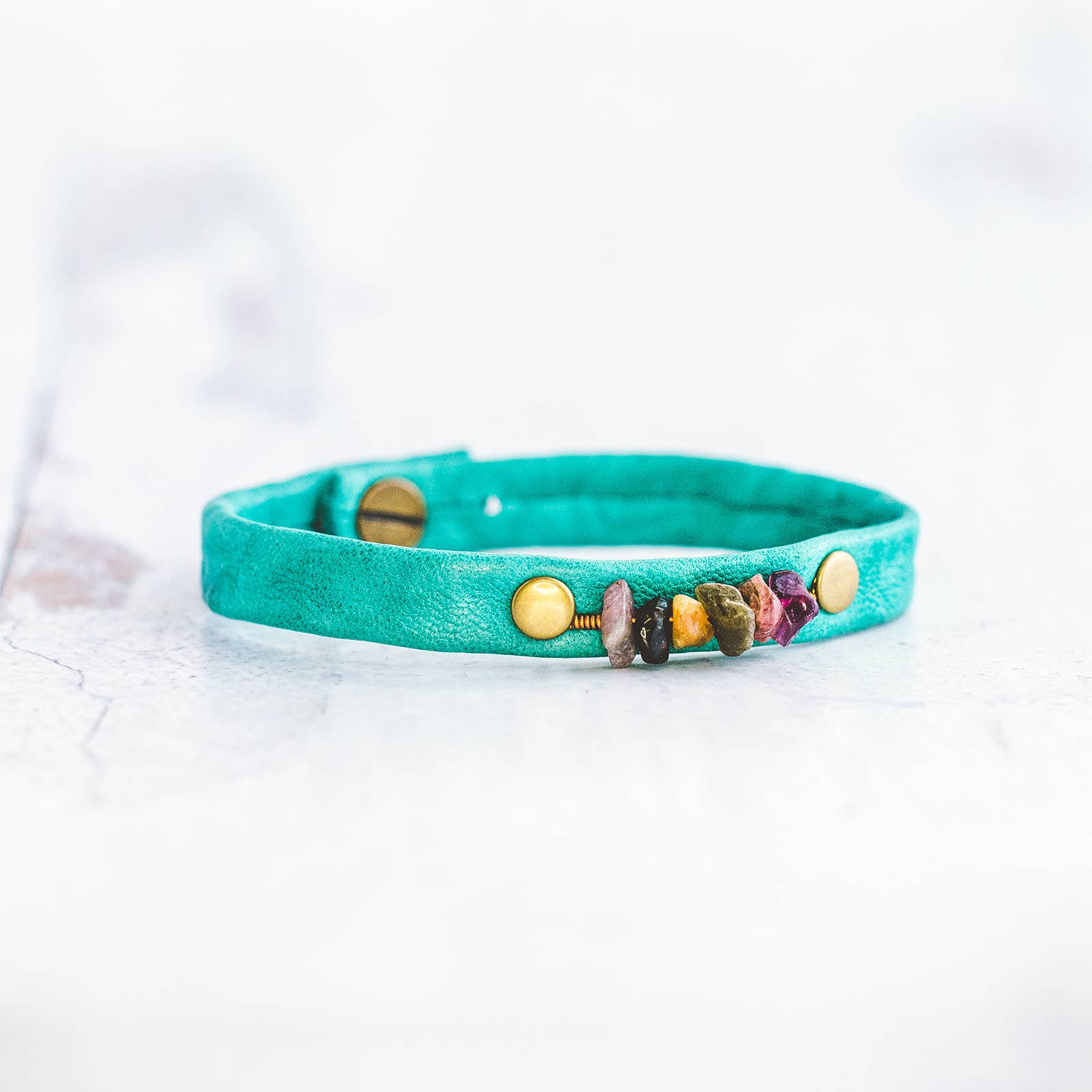 Giving Bracelets - Wholesale Beaded Bracelet - Pebble Bracelet - Antique Brass11