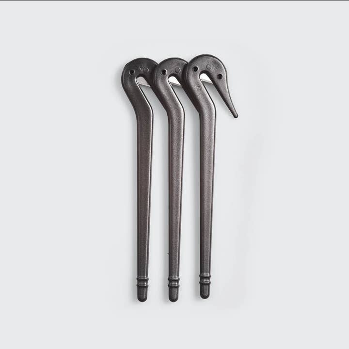 KITSCH - Wholesale Hair Accessories Set - Women's - Eco-Friendly Elastic Cutters 3pc Set - Black1