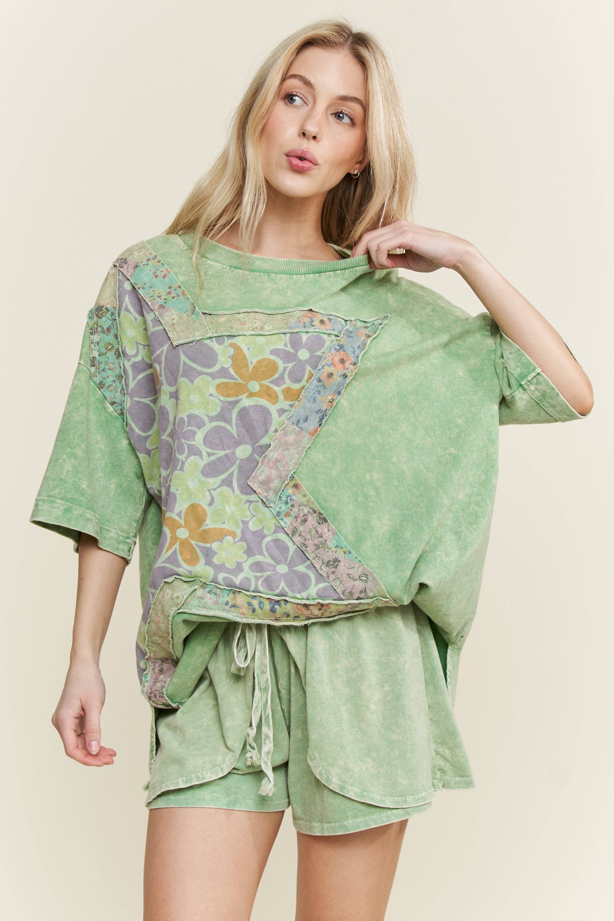 J.Her - Vendita all'ingrosso Gonna pantalone - Donna - MineralWash Pantaloncini Gonna Leggeri HP579110