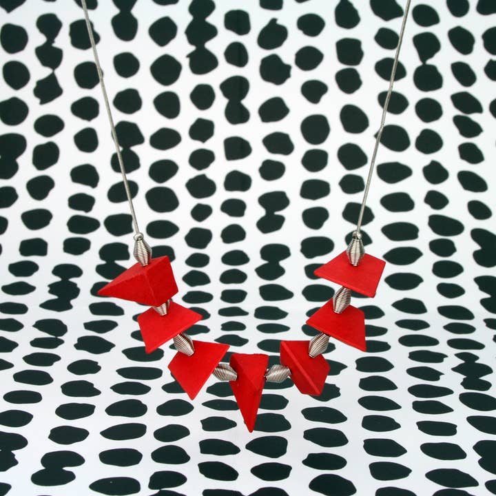 Ruby Necklace Red for wholesale by Industrial Jewellery Ltd