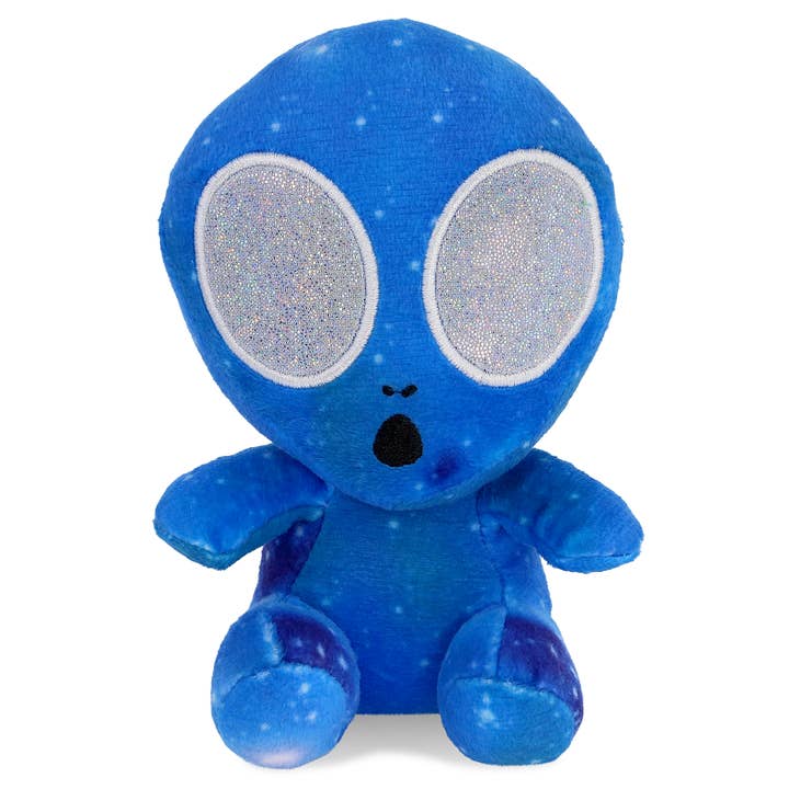 Snug-Mooshies Plush - Space Blue Alien 6" for wholesale by Cota Global