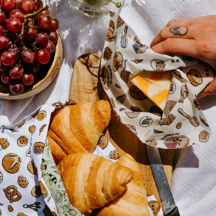 Oh Beehive: Eco Goods Co. - Wholesale Food Storage Wrap/Bag - Original Bread Bag6