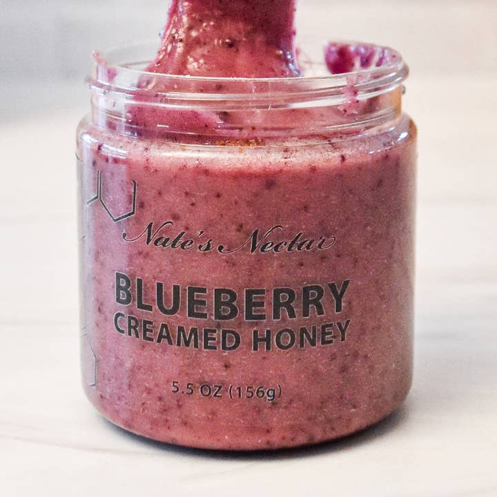 Nate's Nectar - Wholesale Honey - Blueberry Creamed Honey0