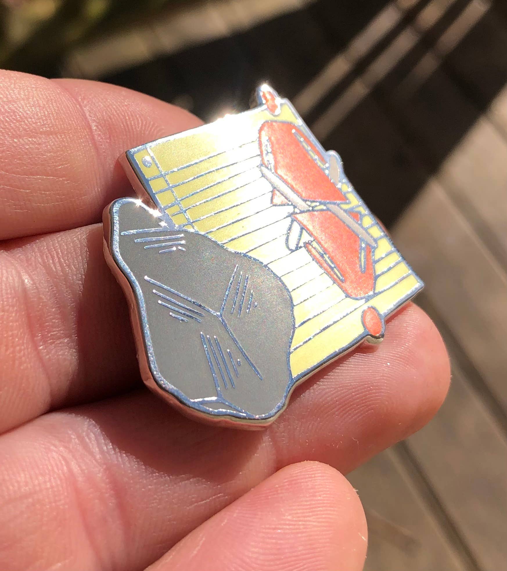 Mushroom Kingdom Pins - Wholesale Lapel Pin/Button - Rock Paper Scissors Pin – 1.5" Hard Enamel | Limited Edition1