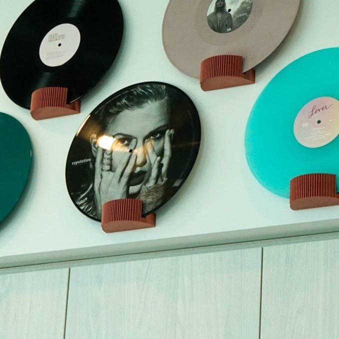 Rosebud Homegoods - Vente Étagères murales - Décoration murale moderne pour disques vinyles10