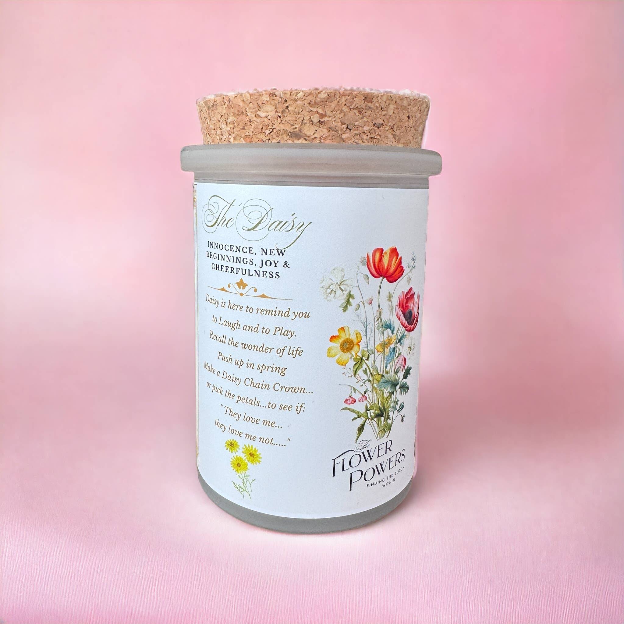 Montana Farmacy – wholesale Jar/filled candle – Flower Power © Candle Vintage Botanical Daisy Victorian5