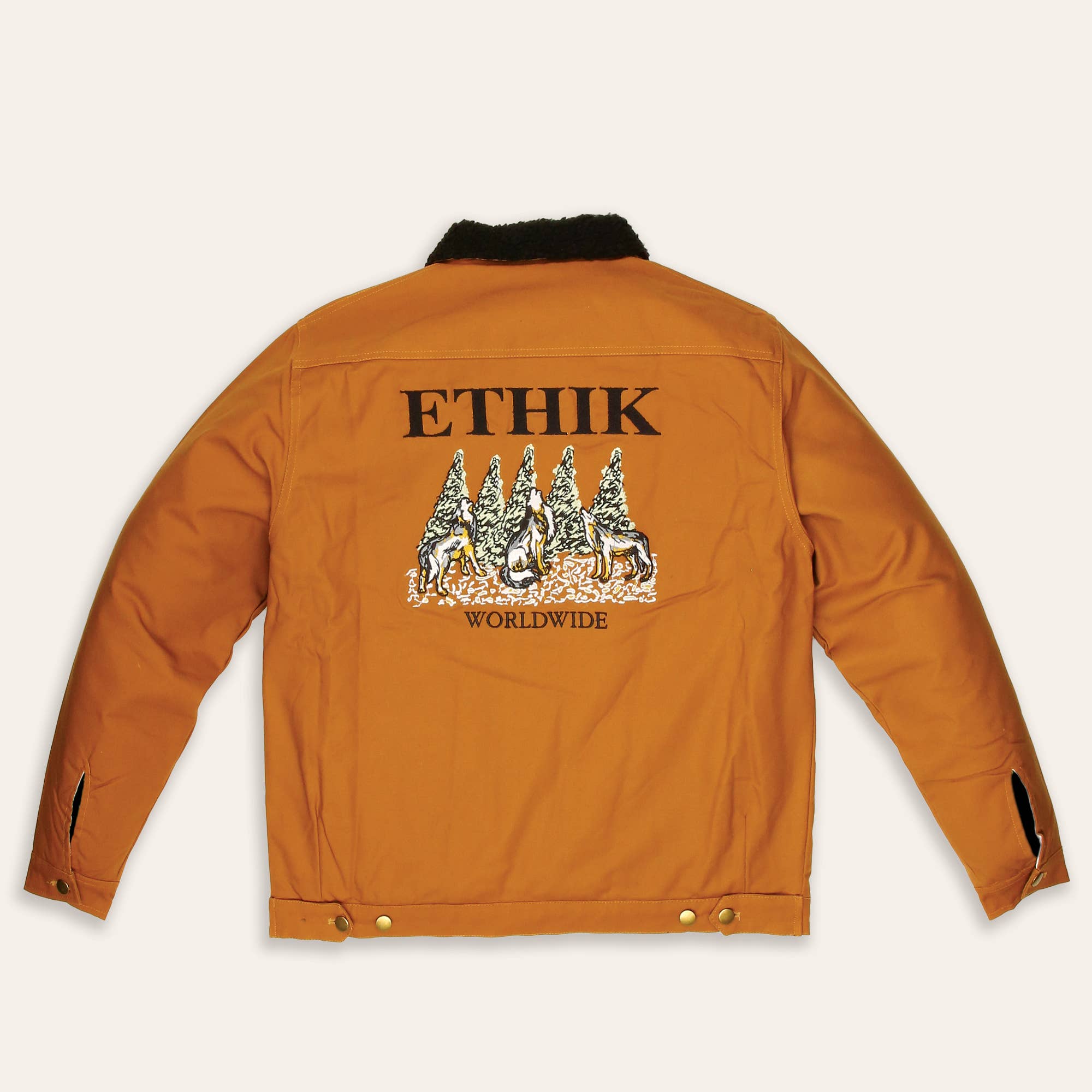Ethik Worldwide - Wholesale Jacket - Men's - Howler Work Jacket | Caramel1