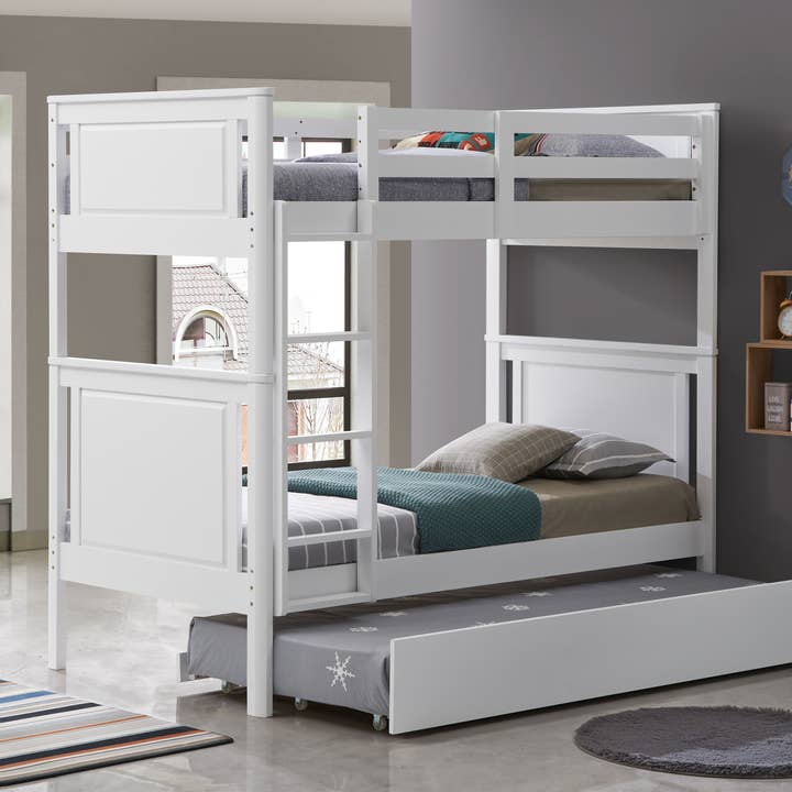 Bunk Bed - Model 302 - White for wholesale by Orbelle