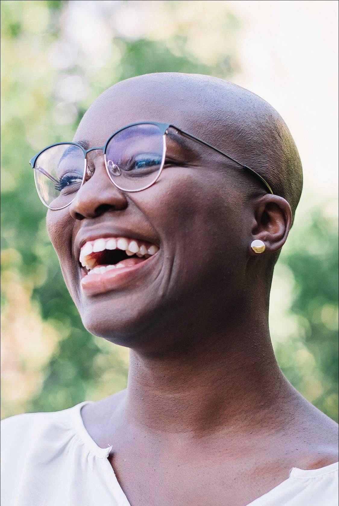 Remnant Studios - Wholesale Stud/Post Earrings - grey or teal round metallic studs3